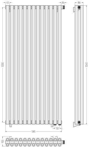 ДР ЭСТЕТ-00 н/ж EU50 1200х585 / 13 сек