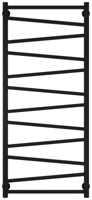 ДР Сирокко 1200х500 (Матовый чёрный)
