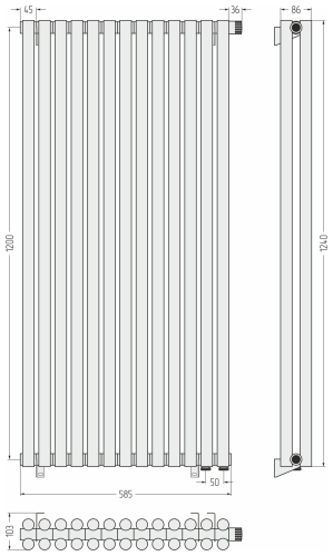 ДР ЭСТЕТ-11 н/ж EU50 1200х585 / 13 сек
