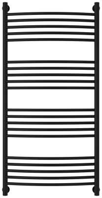 ДР "Богема+" 1200х600 (Матовый чёрный)