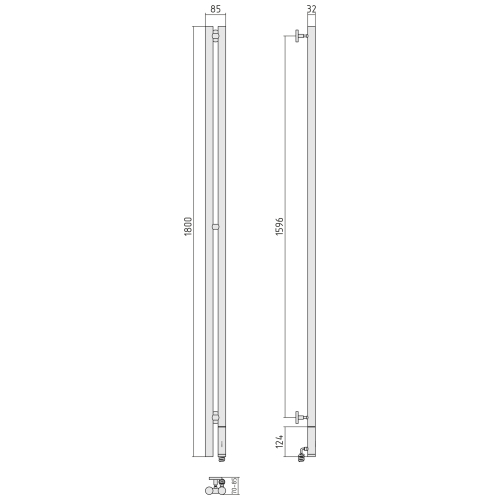 Electric   radiator "Nuance" (1800)